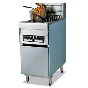 Máquina de fritadeira automática da cozinha do restaurante