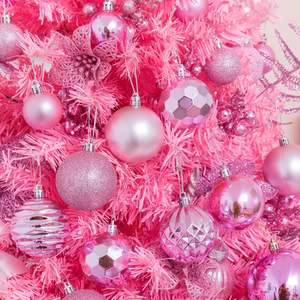 Coloré incassable arbre accrocher boules décor en gros décorations en plastique ornements boule de noël - Product Image 4