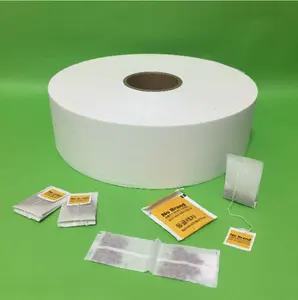 Biologisch abbaubares Heiß siegel filterpapier Leerer Teebeutel Spiral material