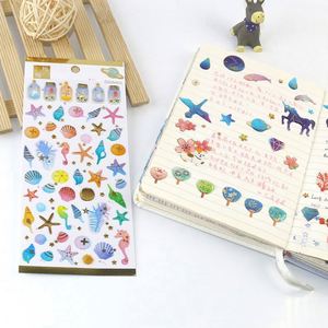 Kid DIY Stickers Sheets Bulk Decoration Phone Case Scrapbook Exquisite Bronzing Mini Party Favor Small 3D Sticker - Product Image 4