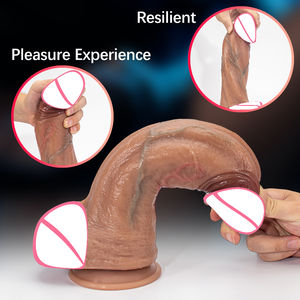 Großhandel Realistischer Vibrator für Frauen, Großer Weicher Silikon- oder TPE-Material G-Punkt-Massagegerät Erotikspielzeug für Erwachsene - Product Image 6