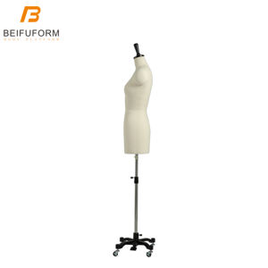 BEIFUFORM Mannequin de couture professionnel <span class=keywords><strong>mannequins</strong></span> féminins femmes demi-corps robe forme japonais taille Standard 11A grande hanche - Product Image 5