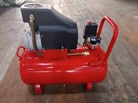 Compresseur d'air portable à piston lubrifié refroidi par air de marque SAYI SY-2550, 8 bars, avec réservoir de 50 L et moteur pour usage domestique