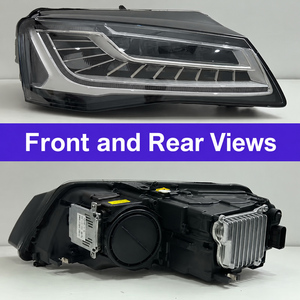 ไฟหน้า LED ปี 2011-2013 พร้อมไฟ DRL และไฟเลี้ยวสำหรับ Audi A8 ขายส่งแบบกำหนดเองสำหรับการสั่งซื้อจากโรงงานและผู้จัดจำหน่าย - Product Image 2
