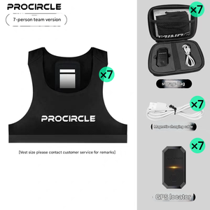 Chaleco con Rastreador GPS ProCircle para Entrenamiento de Fútbol, Chaleco de Posicionamiento de Fútbol con Aplicación para Monitoreo de Datos - Product Image 2