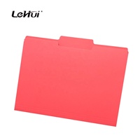 S-Red China Best Price 100 Pack Orange File Folders 1/3 Cut Tab Letter/Legal Size Idéal pour l'organisation et le stockage facile des fichiers