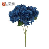 Fabrik liefern seide 5 köpfe blume bouquet künstliche hortensien hochzeit und home party dekoration