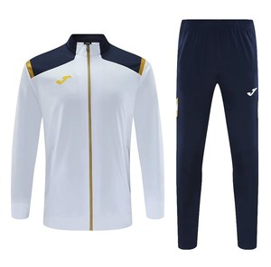 Комплект футбольной одежды для взрослых, длинная куртка на молнии для футбольных матчей и тренировок - Product Image 2