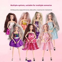 Nuevo Set de Juguete para Niña 2026: Muñeca Gótica de PVC de 30CM en Caja, Escala 1:6, con Traje de Pantalón Multicolor de Moda - Colección Limitada