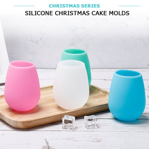 Verre à vin pliable incassable en silicone pour le camping, 400 ml, tasses à vin anti-choc - Product Image 6