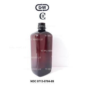 473 мл, 16 унций, 500 мл, пустые бутылки с сиропом от кашля, безжировые бутылки с аптечкой, пластмассовый флакон с кодом Qr и уплотнениями - Product Image 5