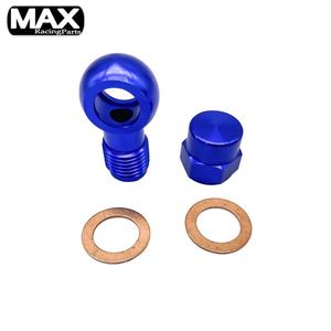AN3 AN4 AN6 AN8 10.5 12.5 14.5 16.5 Millimetri <span class=keywords><strong>Auto</strong></span> in Alluminio Dritto Unione Maschio Adapter Olio Combustibile Aria Banjo Adattatore <span class=keywords><strong>freno</strong></span> Tubo di Raccordo - Product Image 3