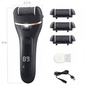 USB Charging <b>Electric</b> Foot Callus Remover <b>Kit</b>, Portable Electronic Foot File Salon Grade Dead Skin Remover - Product Image 4