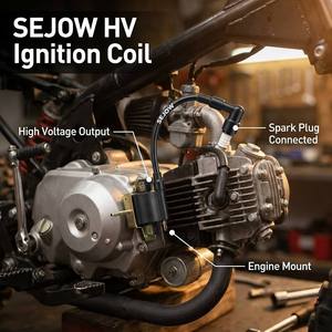 SEJOW 高压点火线圈火花塞线 ATV 越野车 50-110cc 强力高压输出抗振动线束 - Product Image 3