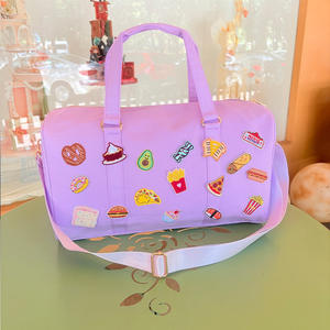 โลโก้ที่กำหน<span class=keywords><strong>ด</strong></span>เอง<span class=keywords><strong>สี</strong></span>ลูกกวา<span class=keywords><strong>ด</strong></span>ผ้าไนลอนปะตัวหนังสือถุงนอนกลางแจ้งกระเป๋าโท้ทกระเ<span class=keywords><strong>ป</strong></span>๋ายิมกระเป๋าโท้ทกระเ<span class=keywords><strong>ป</strong></span>๋าเดินทางสำหรับผู้หญิง - Product Image 6