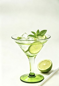 Mexikanische Handgeblasene Klassische Kobaltblaue 24 oz Wiederverwendbare 4-teilige Riesen-Margarita-Martini-Gläser für Partys - Product Image 4