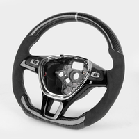 Volant de voiture personnalisé adapté à la VW GTI Golf MK7 Golf R, volant en fibre de carbone