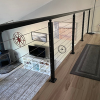 Système de garde-corps en câble HIMOWAY en acier inoxydable de qualité supérieure pour balcon, terrasse et balustrade