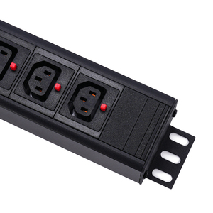 19 inch 1.5U 6 cách IEC C13 Hợp kim nhôm Wifi PDU cho Internet dữ liệu centre phòng máy tính - Product Image 5