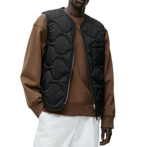 Gilet matelassé de haute qualité, nouveau design, léger, EnLiner, gilet en duvet pour homme, sans manches, gilet en duvet personnalisé, veste pour homme - Product Image 1