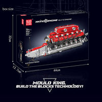 Mould King 10169  V12 Engine Creative Toys Game Toys Entertainment 3472pcs Model Building Blocks Sets for Children Gift