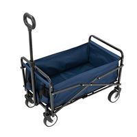 Camping en plein air de haute qualité Mini chariot pliable Camp Wagon Shopping Shopping Express chariot de pêche