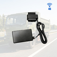 Localizador de Vehículos, Dispositivo de Rastreo de Automóviles para Logística de Flotas a través del Puerto OBD 4G CAT-1bis BLE