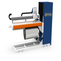 Máquina de Soldadura de Costura Recta Tipo Elevador HOGI, Control PLC, Almacena Múltiples Programas de Soldadura, Cambio Rápido de Recetas