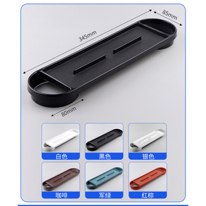85x345 Plastic Oval Cable Management Box Decorative Cable Hole Cover Plate for Office <b>Computer</b> <b>Desk</b> Cable End Caps - Product Image 1