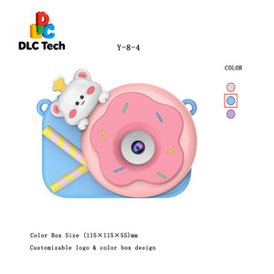 Niedliche Digitalkamera für Kinder mit Mehrfarboptionen und HD-Auflösung |   Dual-Objektiv 1080P CMOS-Sensor mit MicroSD 2,0-Zoll-TFT-Display MP3 & Spiele - Product Image 5