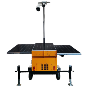 Nhà máy OEM giá rẻ <span class=keywords><strong>CCTV</strong></span> năng lượng mặt trời di động Camera giám sát Trailer cho giám sát an ninh - Product Image 1