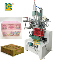 Machine de transfert de chaleur à surface complète pour paniers à fruits et paniers de rangement en plastique avec cadre à bascule automatique double face