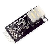 Modulo di Rete LAN8720 Ricetrasmettitore Ethernet PHY con Server Web Integrato Interfaccia RMII Regolatore MDIX Scheda di Sviluppo I/O