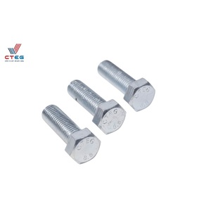 กลอนประตูหกเหลี่ยมคาร์บอนเกรด8.8ทำจากสเตนเลสชุบด้วยไฟฟ้าชุบสังกะสี SS304ผลิตในเวียดนาม - Product Image 1