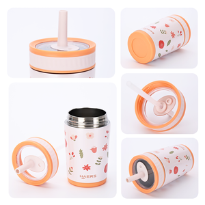 ハース卸売バルクキュート断熱スポーツキッズタンブラー（学校、車、ピクニック用） - Product Image 4