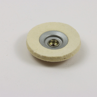 Disque de polissage en feutre de laine à vente chaude, meuleuse d'angle, disque de polissage, polissage fin pour le métal, le verre, la pierre, l'aluminium