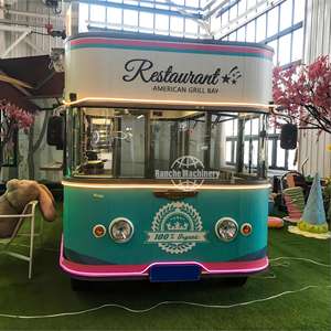 Kiosque mobile multifonctionnel en acier inoxydable pour la vente de snacks, boissons, café et thé au lait, idéal pour les zones commerciales et les sites touristiques - Product Image 6