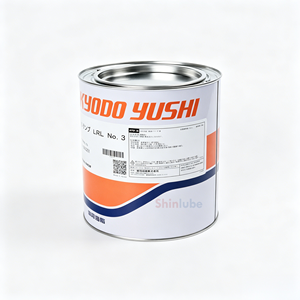 KYODO YUSHI MULTEMP LRL No.3 Low Noise Synthetic <b>Grease</b> For Rolling <b>Bearings</b> Wide Temperature Lubricant 2.5kg - Product Image 2
