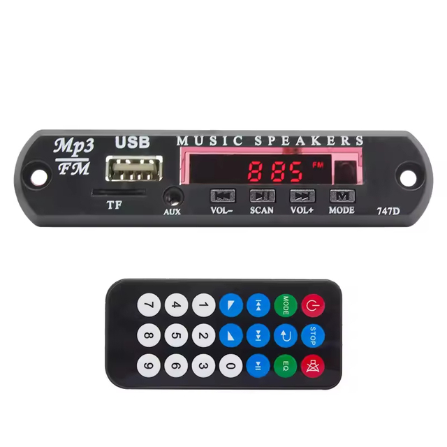 ZR Hot Selling FM USB with Remote 12V Music Player Car Module MP3 Kit Player 10-20 Hours Battery Life MP3-12