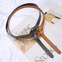 Ceintures pour femmes personnalisées en gros d'usine ceinture en cuir véritable à la mode pour femmes