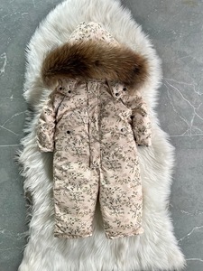 Nueva chaqueta de esquí con capucha de moda para niños, <span class=keywords><strong>ropa</strong></span> infantil con forro polar grueso de invierno con cierre de cremallera, diseño transpirable - Product Image 3