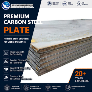 Q345B A36 Hot Rolled Tempered 10mm 1250mm Laser Cutting ASTM A572 Carbon Steel Plate for Engineering - Product Image 1