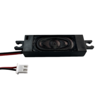 Haut-parleur passif multifonctionnel JL JL-227 50x17mm 8/4 Ohm 1W/2W à cadre rectangulaire, son puissant et de haute qualité, avec câble de raccordement