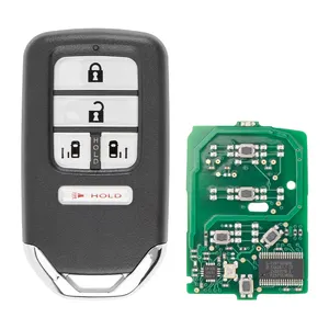 Kunci Remote untuk honda 4 + 1BT 2014-2017 Honda Odyssey Sey krkr5v1x 313.8MHZ 413 H0-063 untuk 2017