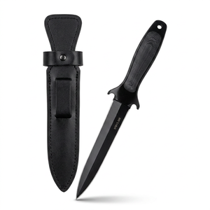Cuchillos de Espada Grandes Personalizables HK DE030 de Alta Calidad, Hoja Fija de Acero Inoxidable, Mangos G10, 275MM de Longitud, Soporte OEM/ODM 1 - Product Image 1