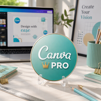 Compte Premium Canvas Canvapro Pro 1 mois et 12 mois, compatible Mac, activation du compte, applicable dans le monde entier, par e-mail