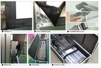 Écran de projection portable pliable rapide en tissu PVC Promax 150 pouces avec certification CE pour les réunions ou le cinéma mobile