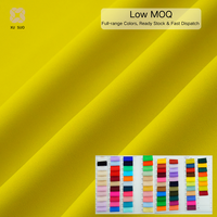 Productos de Tendencia 2026, Tela de Sarga Tejida Lisa de Secado Rápido, Elástica, 130 g/m², 100 % Poliéster, para Camisas, Vestidos y Blusas de Moda para Niñas