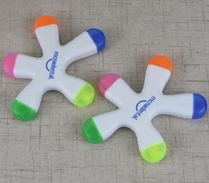 Regalo promocional 5 en 1 rotulador de pintura logotipo personalizado lindo rotulador resaltador para niños - Product Image 5