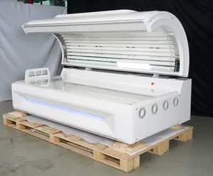 Lay Down Solarium Bronceado Colágeno Baño Cuerpo entero Antienvejecimiento Rejuvenecimiento Reducción de arrugas Blanqueamiento DE LA PIEL Cama Máquina de bronceado